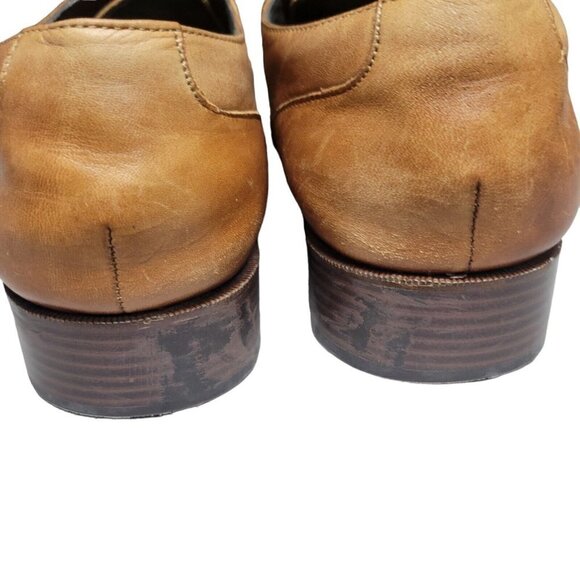 COLE Haan Harrison Leather Oxford Men\'s. Grand Zero. Size 9M. Pre-owned. *FLAWED